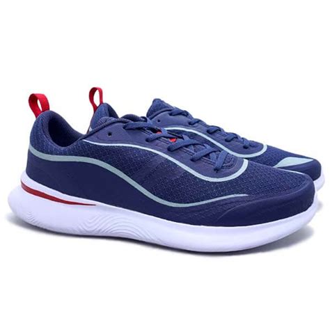 Sepatu Casual Piero Arc Wave Navy Red White