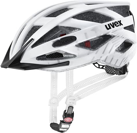 Uvex City I Vo Fahrradhelm White Black Mat Sportkopf Helme Brillen