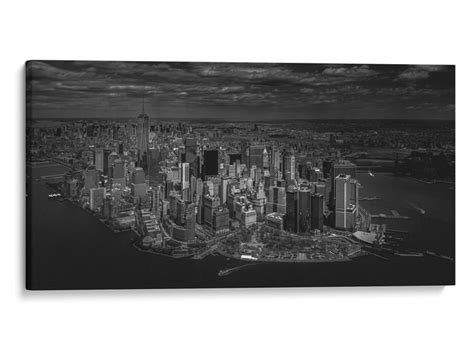 Manhattan Birds Eye View Canvas Taulu Dekoa