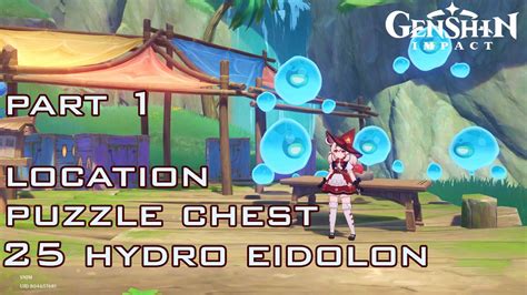 Genshin Impact I Veluriyam Mirage Hydro Eidolon Puzzle Chest Location