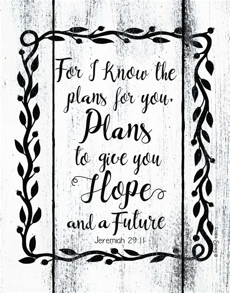 Trinx Plans To Give You Hope by - Wrapped Canvas Print - Wayfair Canada