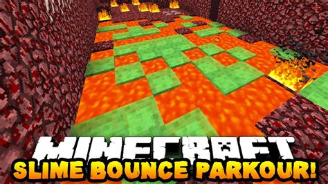 Minecraft Slime Bounce Parkour Rage Laugh And Jump With