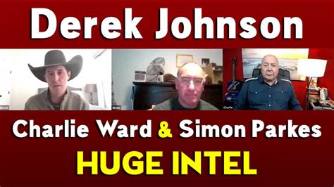 Derek Johnson And Charlie Ward And Simon One News Page Video