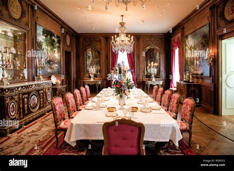 Washington Dc United States The Main Dining Room At Hillwood Estate