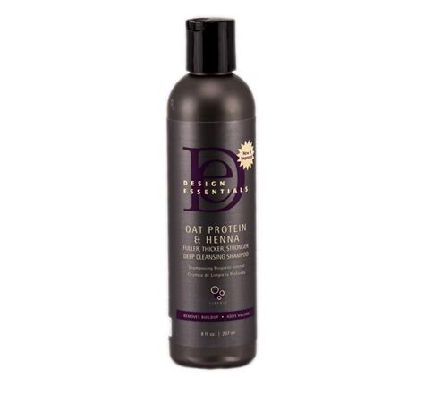 Design Essentials Oat Protein And Henna Deep Cleansing Shampoo