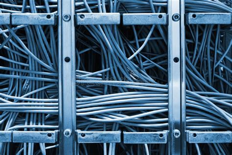 Ethernet Patch Panel Stock Image Image Of Patch Telecommunication