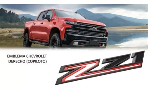 Emblema Z Tipo Nuevo Chevrolet Silverado Cheyenne Env O Gratis