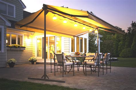 oasis-free-standing-awning | RainAway Under Deck Systems