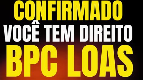 Aten O Bpc Loas Empr Stimo Consignado Representante Legal Youtube