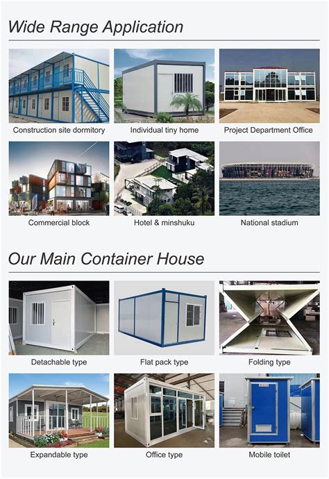 Prefabricated Mobile Detachable Modular Portable Container House Prefab ...