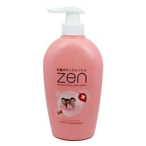 Jual Zen Antibacterial Body Wash Pump Ml Ml Sabun Cair Botol