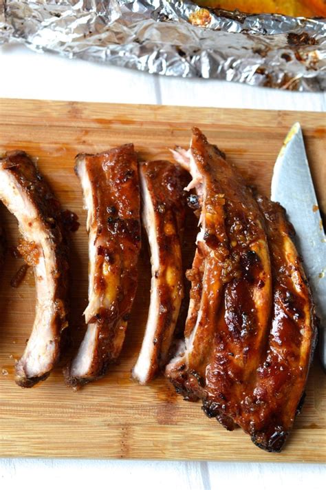 Honey Garlic Ribs Every Last Bite Honey Garlic Ribs Bbq Recipes Ribs Pork Rib Recipes