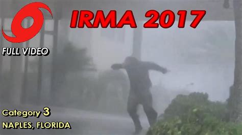 Full Cat 3 Hurricane Irma Video From Marco Island Florida [sept 2017] {j}