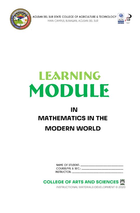 Solution Math In The Modern World Module Studypool