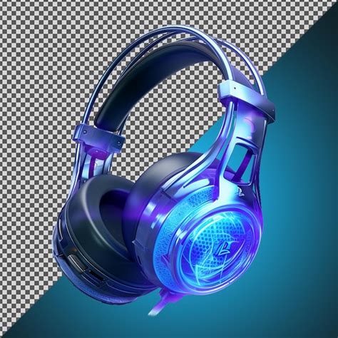 Premium PSD Png Psd Beautiful Gaming Headphones Isolated On A