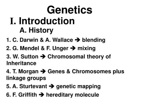 Ppt Genetics Powerpoint Presentation Free Download Id 6177447