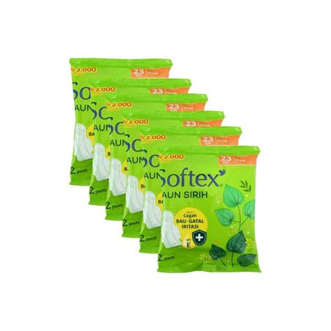 Softex Daun Sirih Wing 23cm Isi 2s Indonesia Distribution Hub