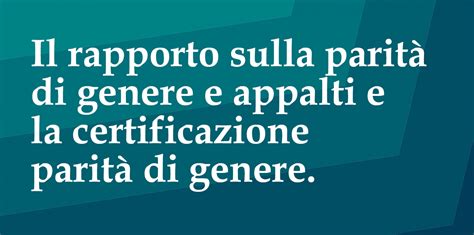 Nuova guida Centro Studi sul tema Il rapporto sulla parità di genere e