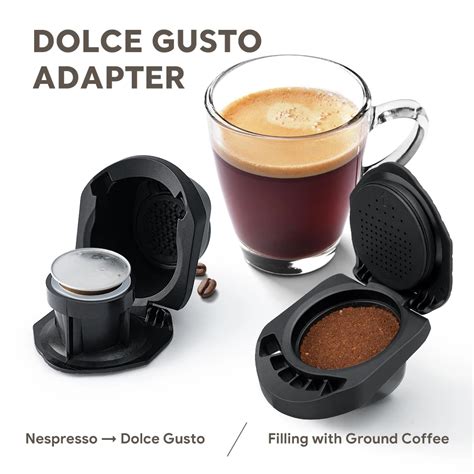 Refill Reusable Capsule Adapter For Dolce Gusto Coffee Capsule Convert