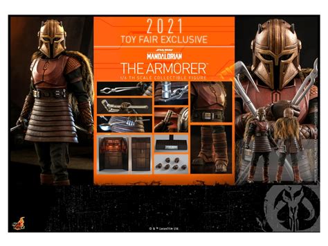 SASOM Collectibles Hot Toys The Armorer Collectible Figure Toy Fair