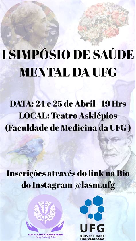 I Simpósio De Saúde Mental Da Ufg Ufg Universidade Federal De Goiás