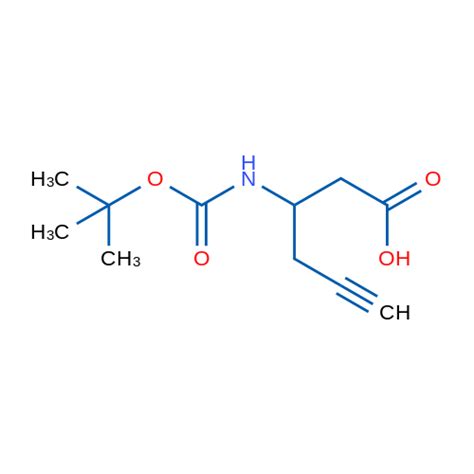 1824239 09 9 3 Tert Butoxy Carbonyl Amino Hex 5 Ynoic Acid BLD Pharm