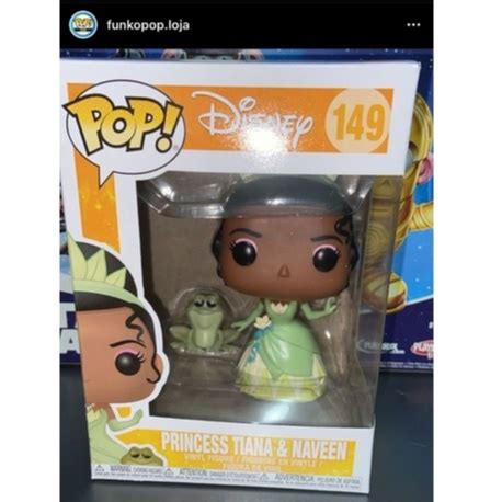 Funko Pop Princess Tiana Naveen Disney Original Shopee Brasil