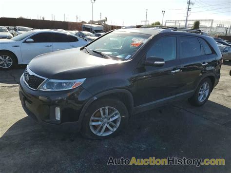 5XYKT4A62FG625237 2015 KIA SORENTO LX - View history and price at AutoAuctionHistory