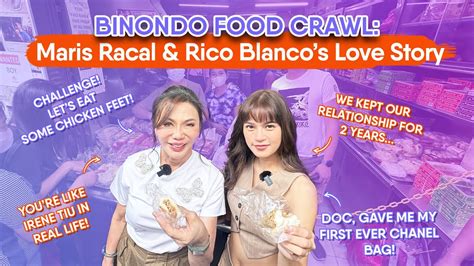 MARIS RACAL RICO BLANCO A TRUE LOVE STORY STORY TIME BINONDO FOOD