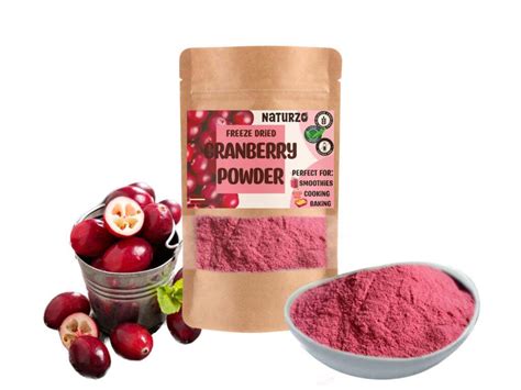 Freeze Dried Cranberry Powder Naturzo