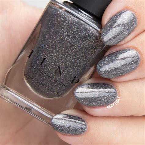 La Catedral Neutral Charcoal Grey Holographic Sheer Jelly Etsy