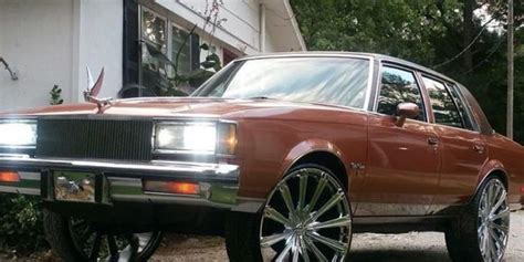 1984 4 Door Cutlass 5 500 Nashville Tn Big Rims Custom Wheels