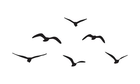 Flying Birds Design. 45725769 Vector Art at Vecteezy