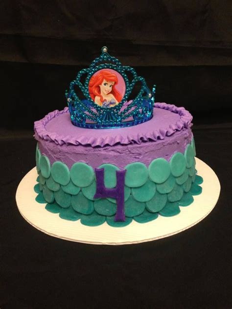 Ariel cake | Ariel cake, Cake, Birthday cake