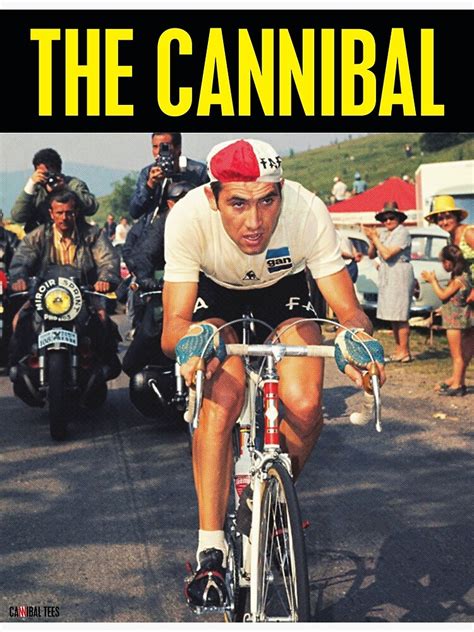 Eddy The Cannibal Merckx Poster By Cannibaltees Redbubble