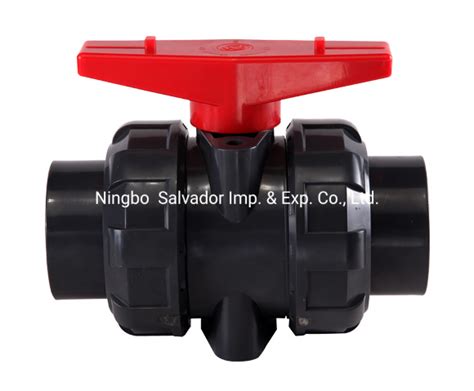 Pvc Cpvc Pph Plastic True Union Ball Valve With Din Ansi Jis Standard