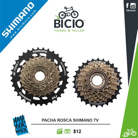 Pacha Rosca Shimano 7V Bicio Tienda Taller De Bicicletas