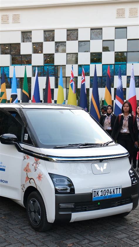 Ketika Wuling Air Ev Dipakai Delegasi Negara Negara Di KTT AIS 2023