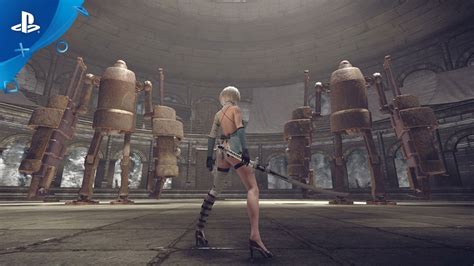 Nier Automata 3c3c1d119440927 Ceo Boss Fight Ps4 Youtube