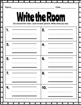 Cvc Write The Room Short I By Edventures With Ak Tpt