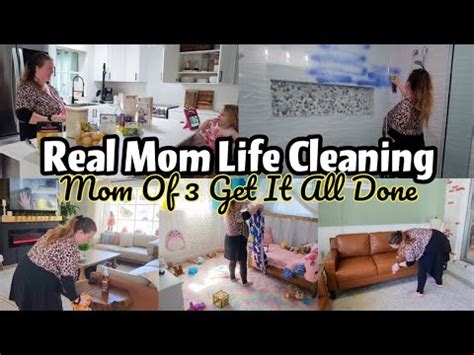 REAL MOM LIFE CLEANING WHOLE HOUSE CLEAN WITH ME GET IT ALL DONE