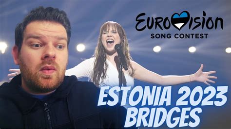 Esc 2023 🇪🇪 Estonia 🇪🇪 Reaction Alika Bridges Eesti Laul 2023