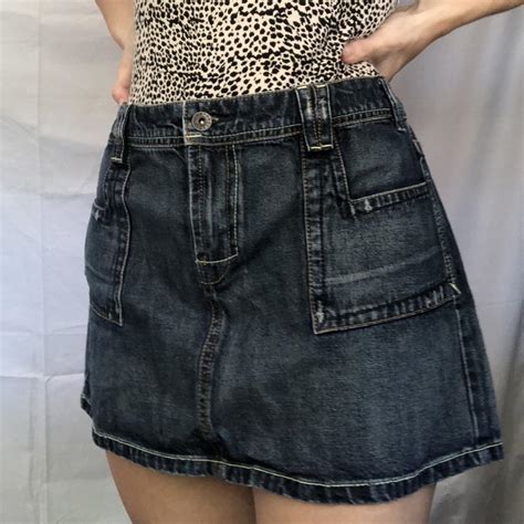 Refuge Denim Mini Skirt Perfect For Summer Depop