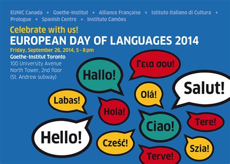 European Day Of Languages 2014 Omlta Aoplv