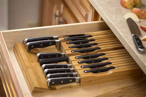 How To Store Knives In A Drawer Storables