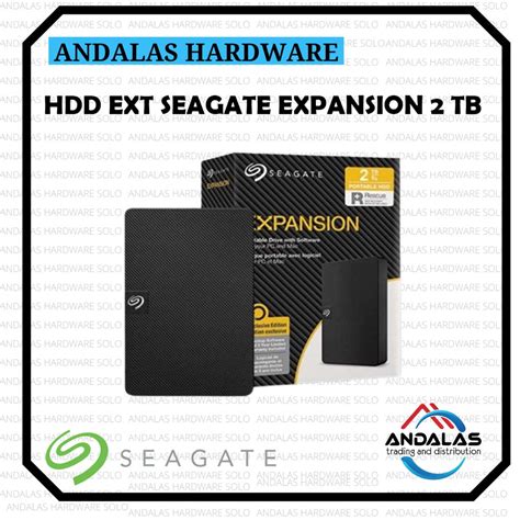 Jual Hdd Portable Hard Disk External Seagate Expansion 2 Tb Shopee