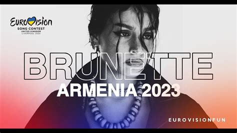 Brunette Future Lover Armenia Lyrics Video Eurovision