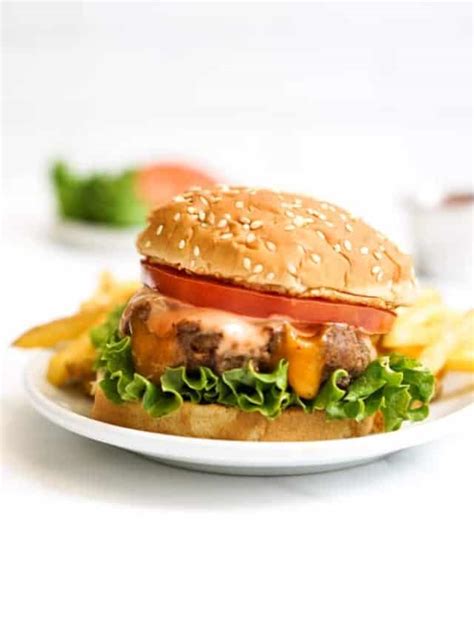 Cheese Stuffed Burger - Joyous Apron