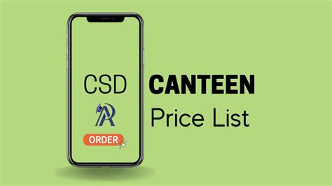 Csd Canteen Price List Car Bike Scooter Tv Ac Wm And Fridge