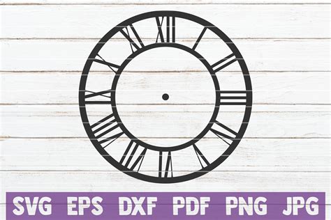 Clock Face Svg File